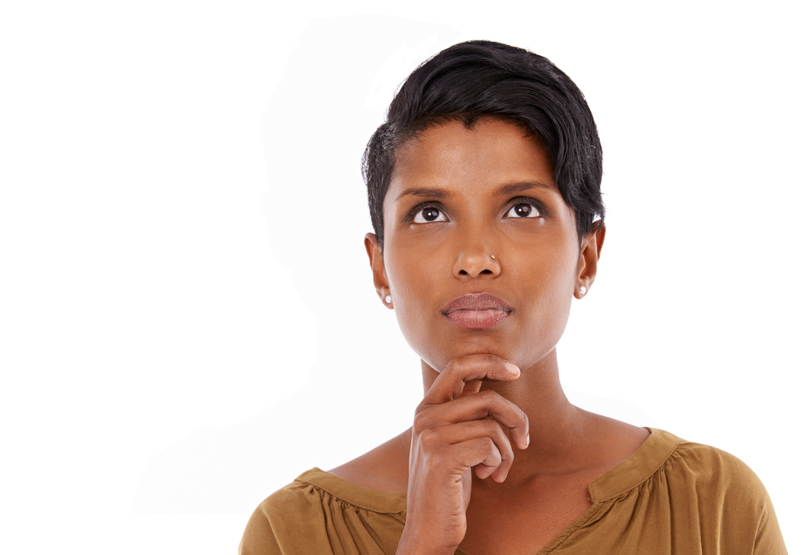 Woman thinking